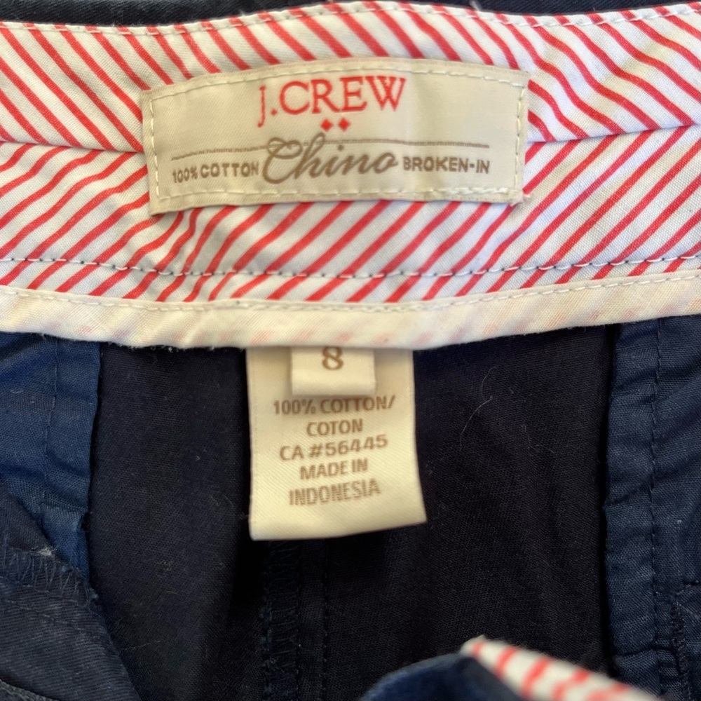 J. Crew Women's Navy Shorts - Picture 3 of 4